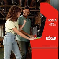 MVSX Arcade Machine and Base Combo, Pre-Loaded 50 SNK Retro Arcade Games