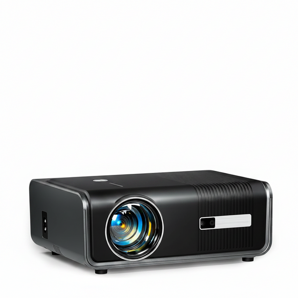 [Now with Netflix & 3000 ANSI] 4K Projector with Wifi and Bluetooth,Tof Real-Time Auto Focus Smart Projector, Upgrade for  Overhead Projectors Theater Proyector with Omni-Adjustable Stand(Black)