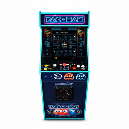 Pac-Man Deluxe Arcade Machine, 14 Games, Neon