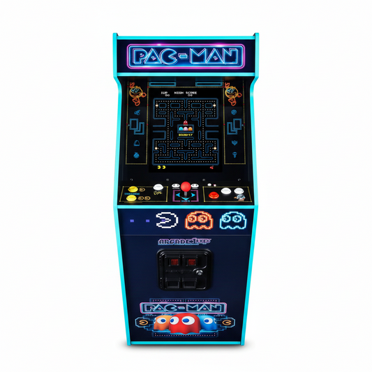 Pac-Man Deluxe Arcade Machine, 14 Games, Neon