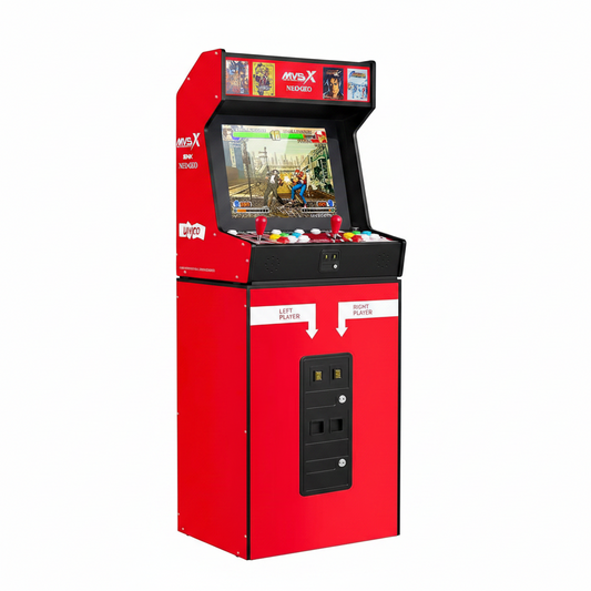 Arcade Machine Built for Two Players, 50 Pre-Loaded SNK Games, 17-Inch LCD, Dual Control Layout