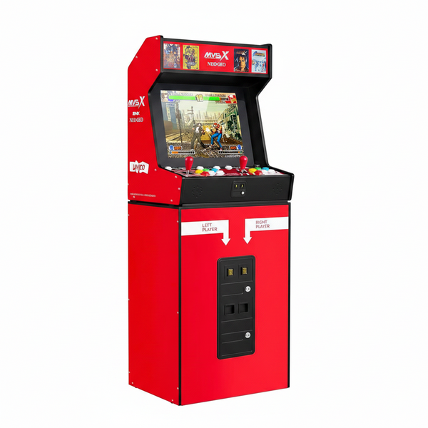 Arcade Machine Built for Two Players, 50 Pre-Loaded SNK Games, 17-Inch LCD, Dual Control Layout